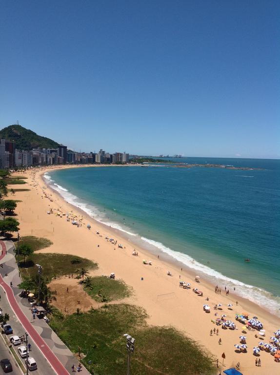 Flat Na Praia Da Costa Vila Velha  Bagian luar foto